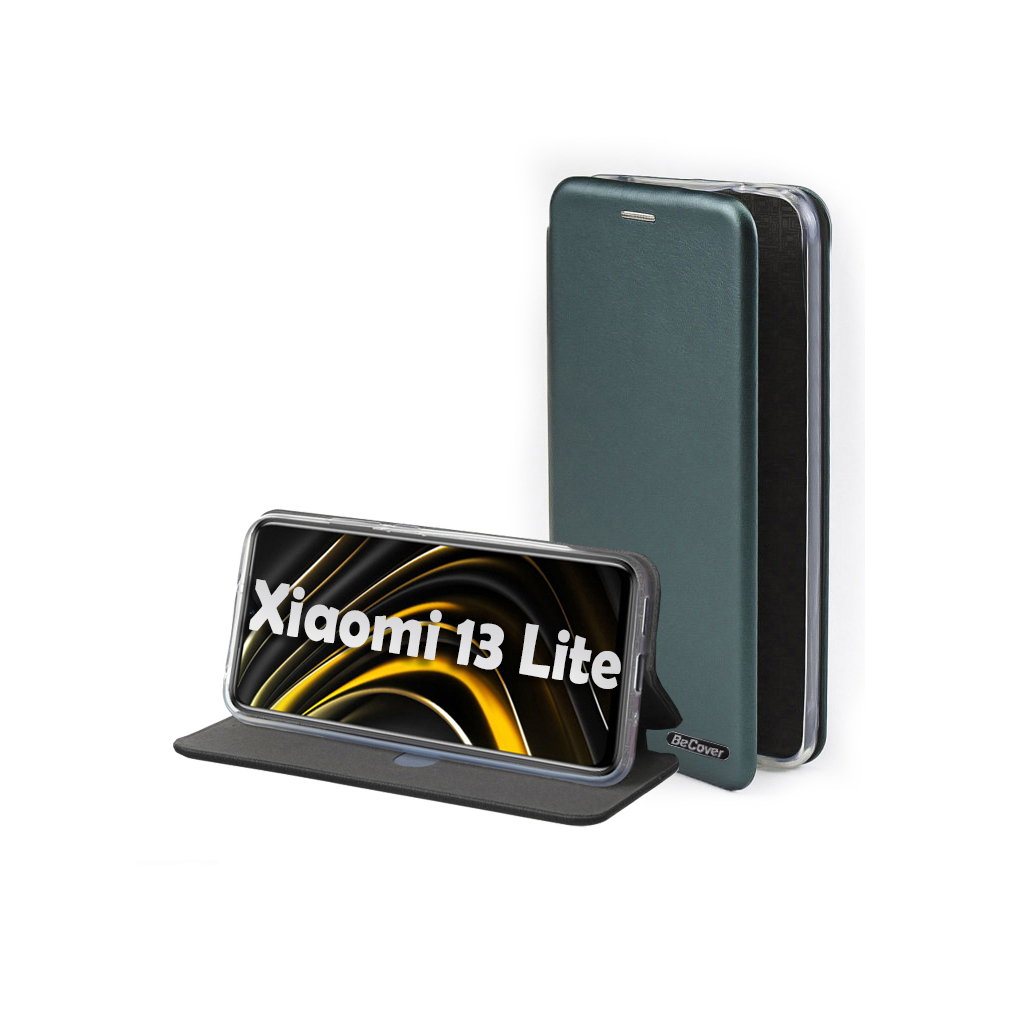 Чохол до мобільного телефона BeCover Exclusive Xiaomi 13 Lite Dark Green (709051) - зображення 6