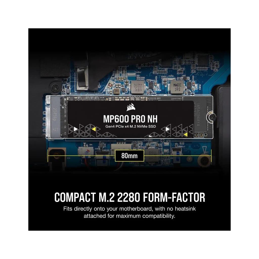 Накопичувач SSD M.2 2280 500GB MP600 PRO NH Corsair (CSSD-F0500GBMP600PNH) - зображення 3