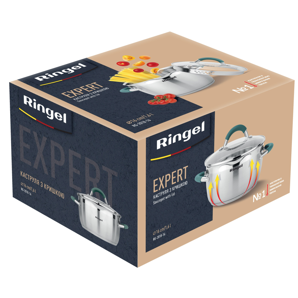 Каструля Ringel Expert 1.6л (RG 2018-16) - зображення 4
