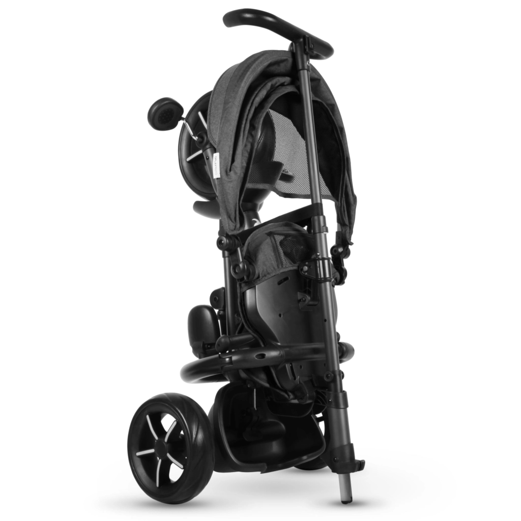 Дитячий велосипед QPlay Rito Star Black складаний триколісний (S380-11RitoStarBlack) - зображення 8