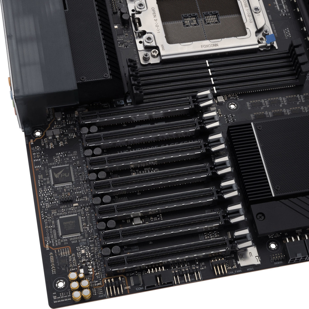 Серверна материнська плата ASUS Pro WS WRX80E-SAGE SE WIFI - зображення 11