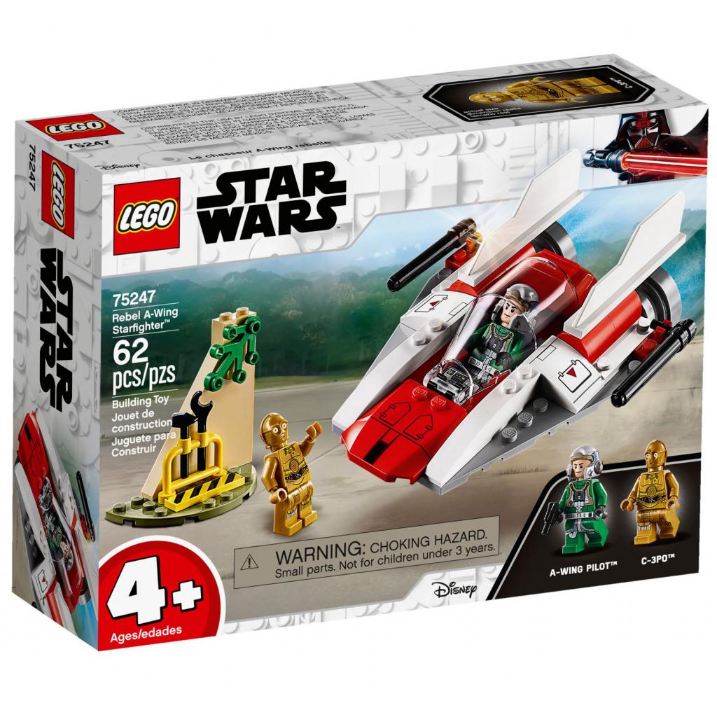 Конструктор LEGO Star Wars Зоряний винищувач типу А 62 деталі (75247) - зображення 1