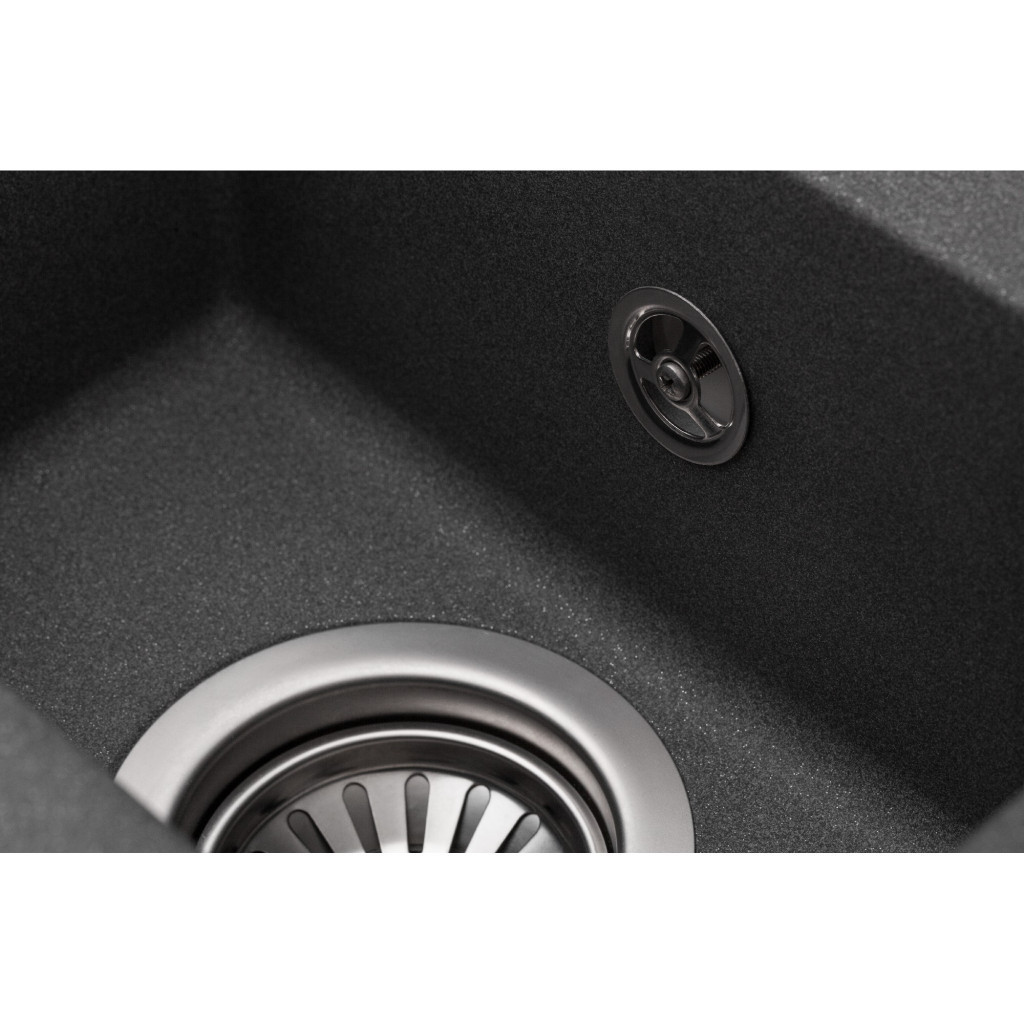 Мийка кухонна GRANADO LEON grafito (gr1009) - зображення 5