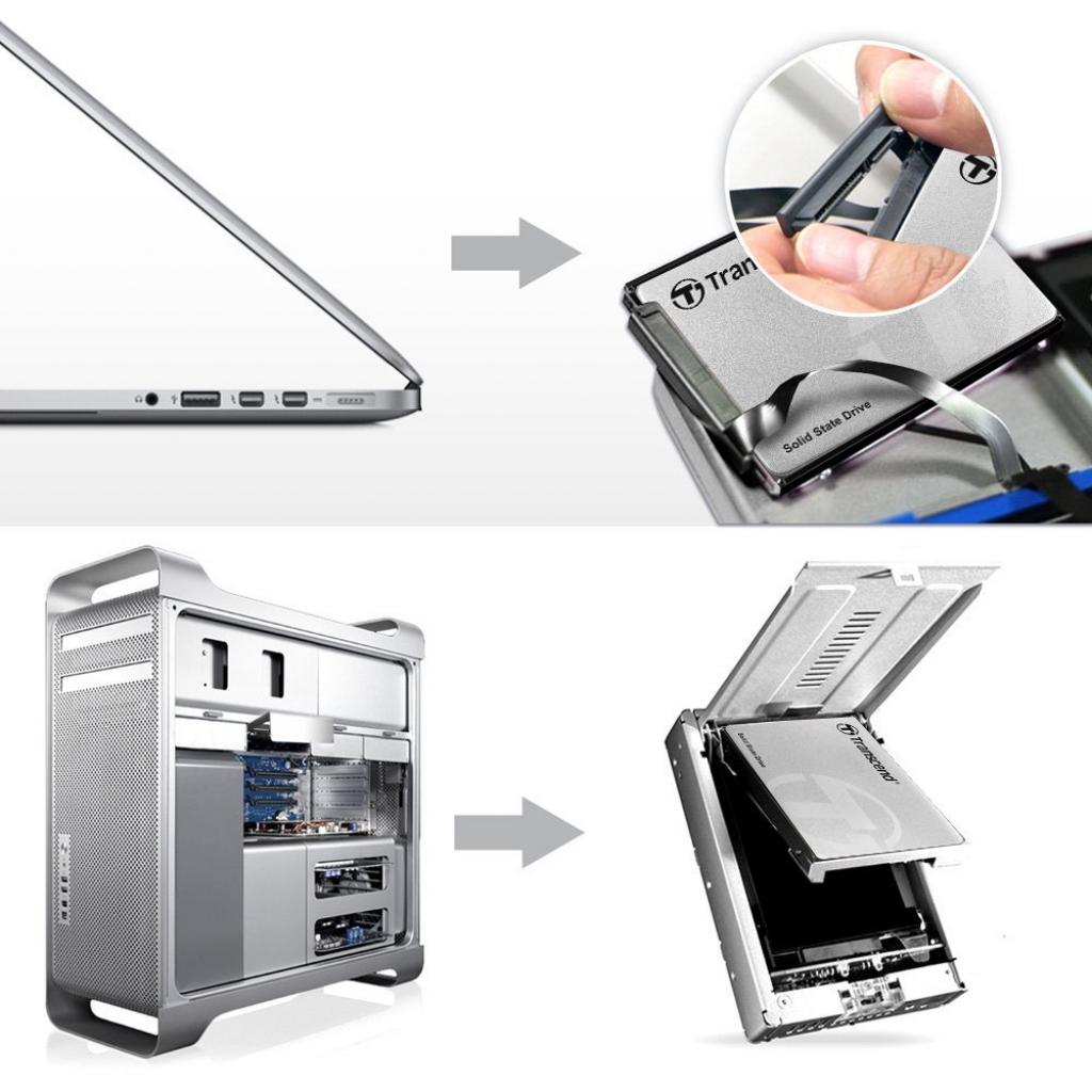 Накопичувач SSD 2.5" 256GB Transcend (TS256GSSD370S) - зображення 7