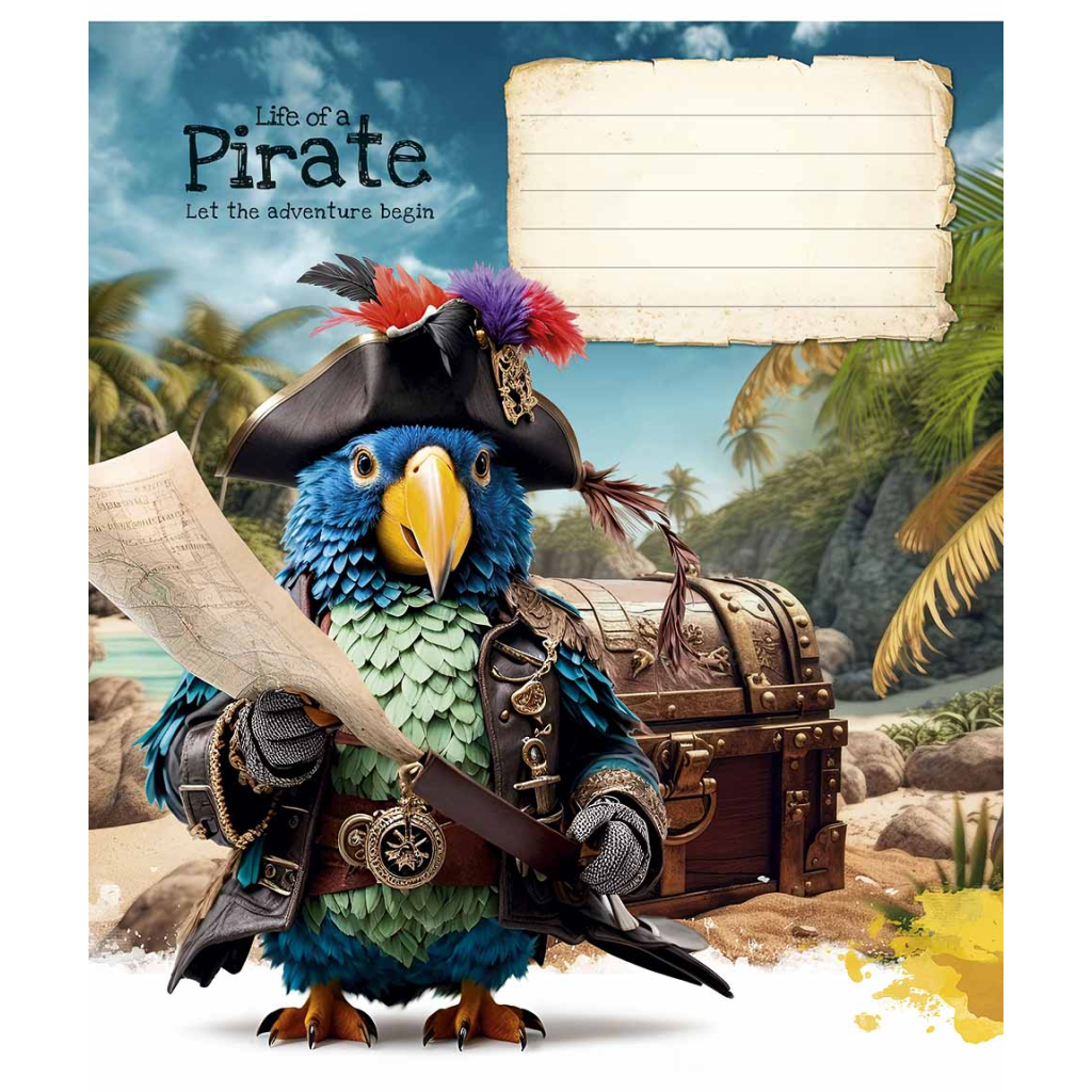 Зошит Школярик Cool adventures 12 аркушів клітинка (012-3413K) - зображення 5