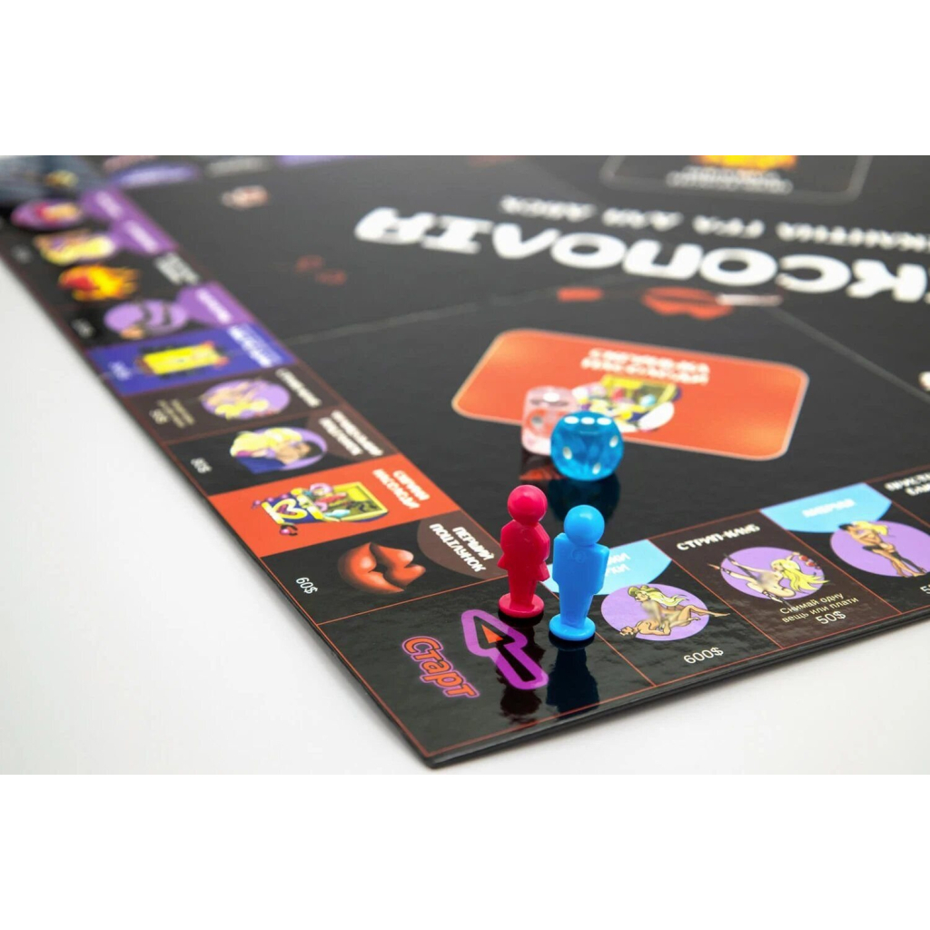 Настільна гра 18+ Fun Games Shop Сексополія (українською, FGS) (FGS46) - зображення 2