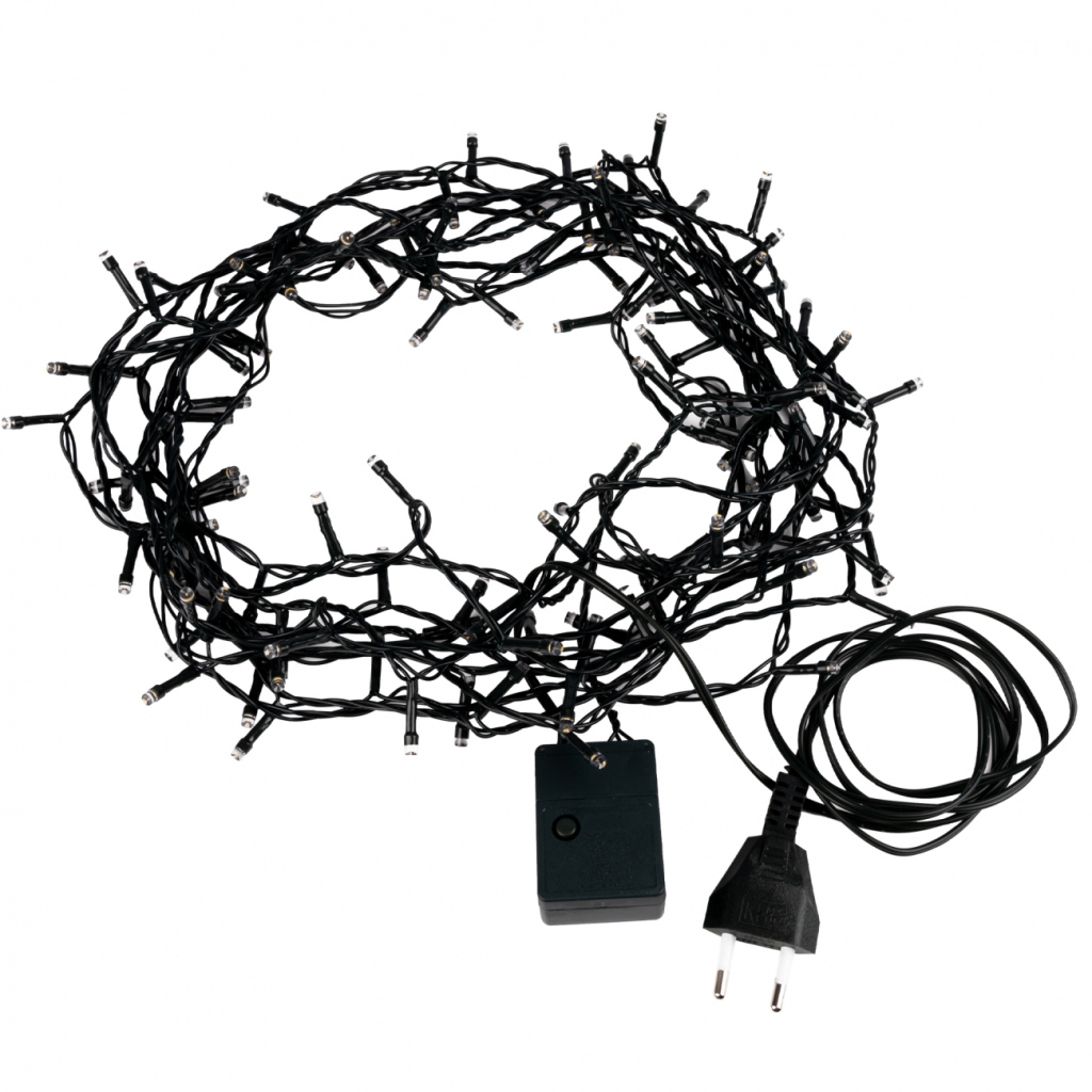 Гірлянда YES! Fun Нитка 120 LED Тепло-біла 8.4 м 8 режимів Мерехтіння (974832) - зображення 2