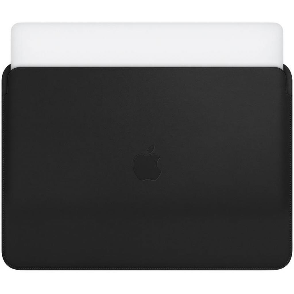 Чохол до ноутбука Apple 13" MacBook Pro, Leather Sleeve, Black (MTEH2ZM/A) - зображення 4