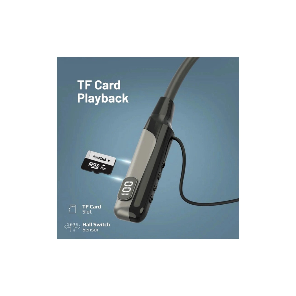 Навушники Promate Blend Grey (blend.grey) - зображення 4