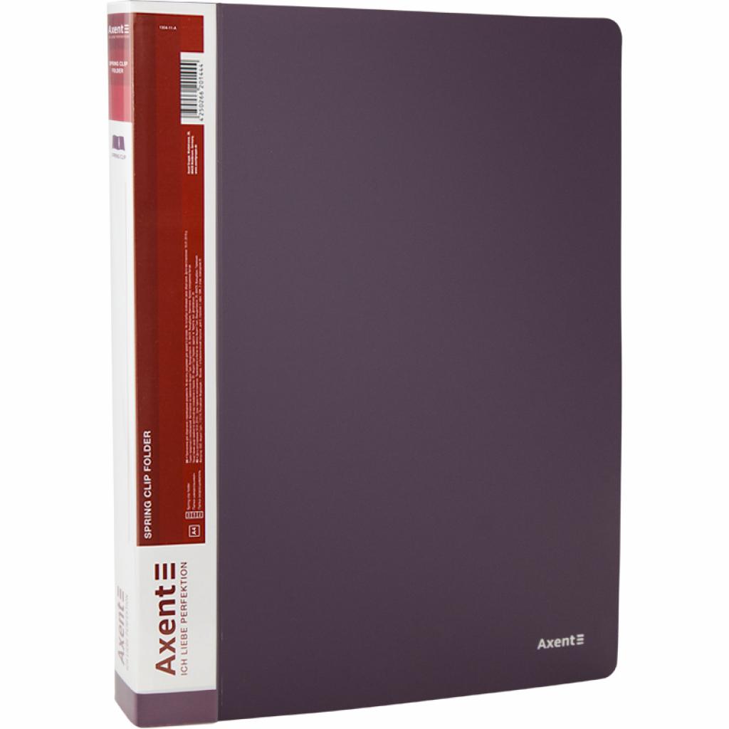 Папка-швидкозшивач Axent А4, до 150 аркушів,поліпропілен, сливов. (1304-11-A) - зображення 2