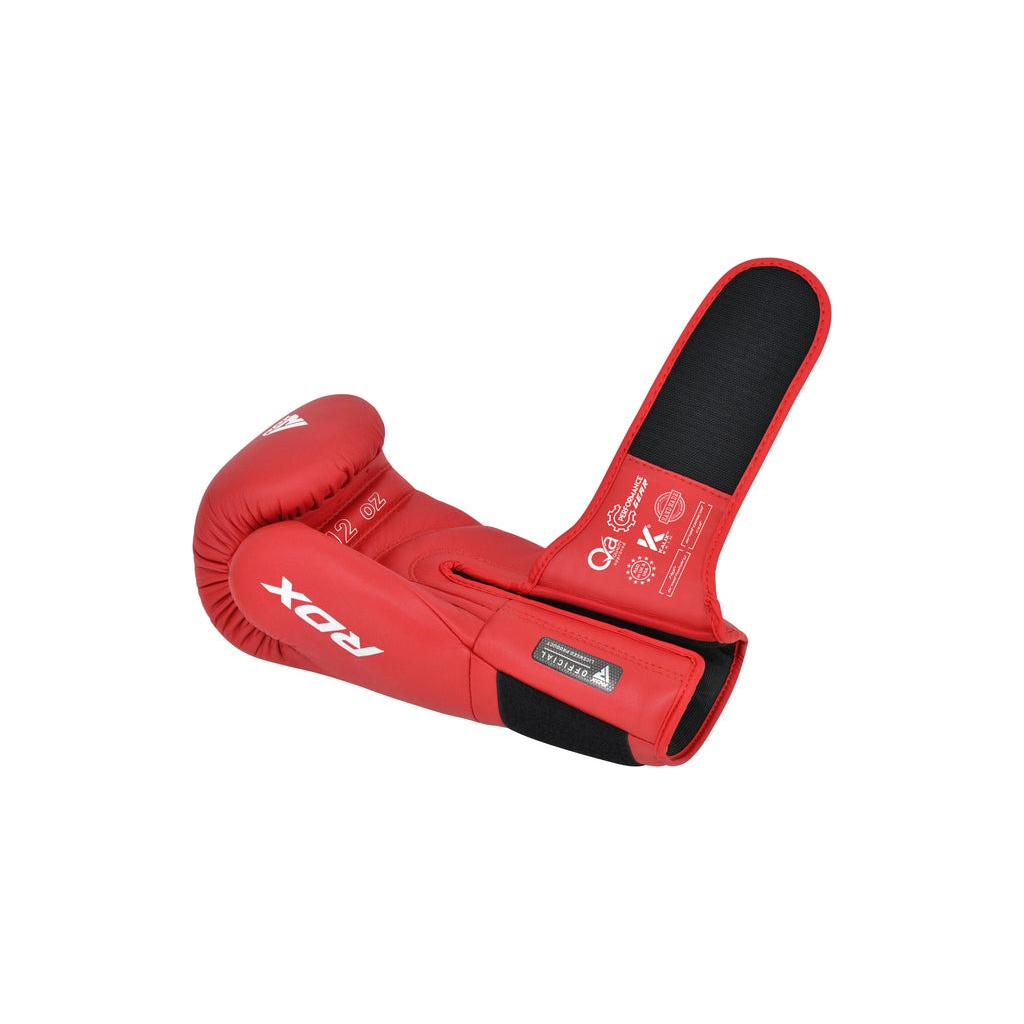 Боксерські рукавички RDX AS1 Red 12 унцій (BGR-AS1R-12OZ) - зображення 5
