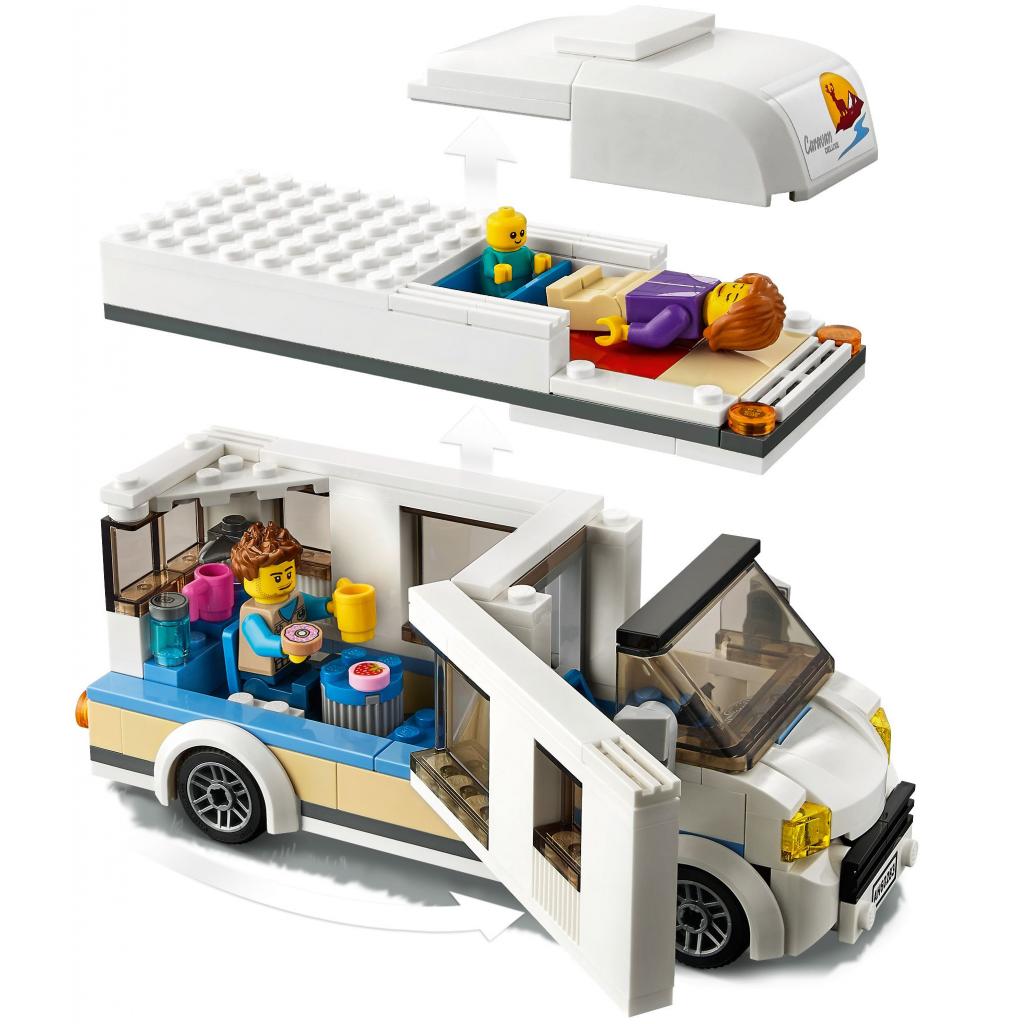 Конструктор LEGO City Great Vehicles Канікули в будинку на колесах 190 детале (60283) - зображення 6