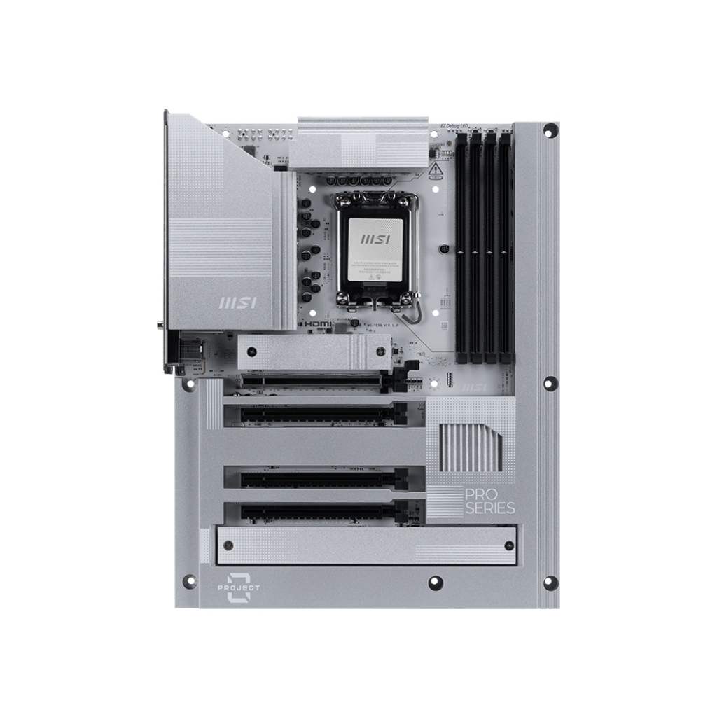 Материнська плата MSI PRO Z890-S WIFI PROJECT ZERO (PRO Z890-S WIFI PZ) - зображення 1