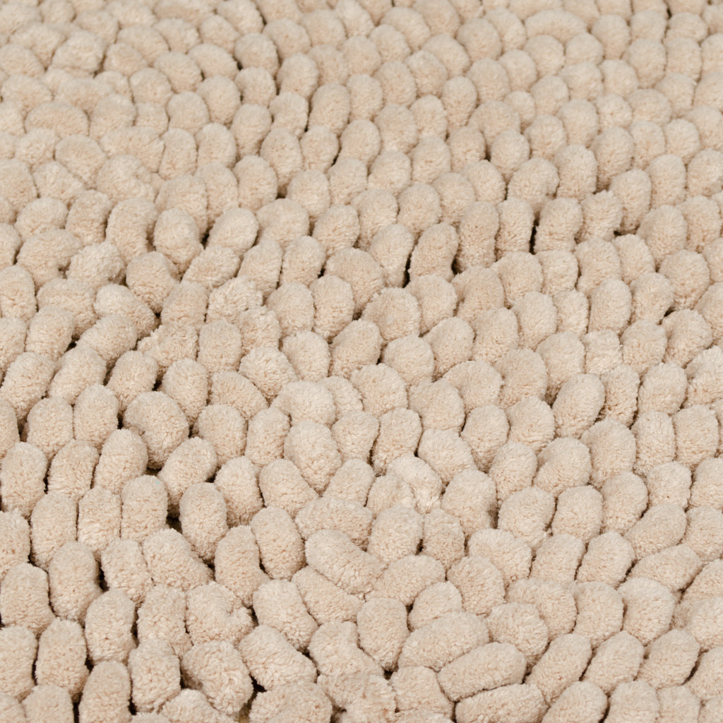 Килимок для ванної Home Line Овальний Lira бежевий 60х90 см (166438) - изображение 2