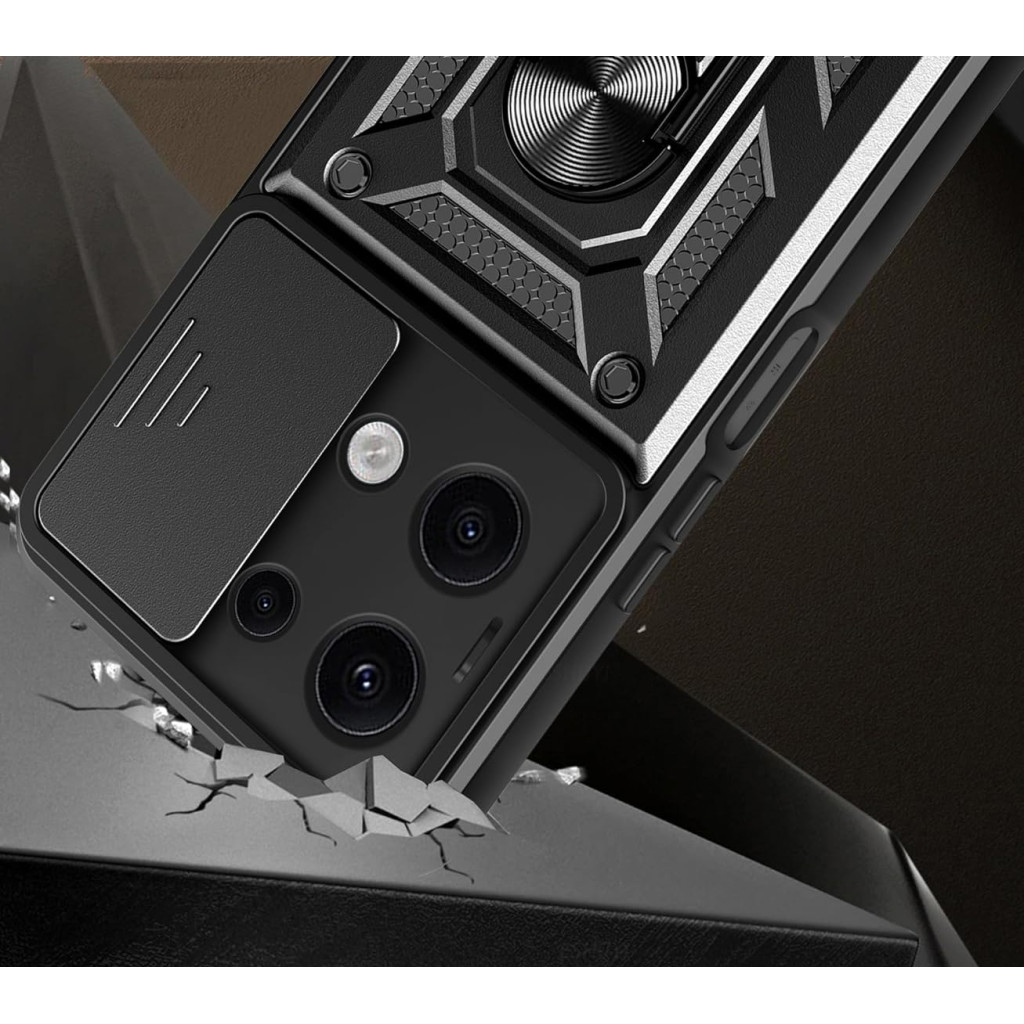 Чохол до мобільного телефона BeCover Military Xiaomi Redmi Note 13 5G Black (711030) - зображення 6