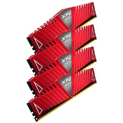 Модуль пам'яті для комп'ютера DDR4 32GB (4x8GB) 2666 MHz XPG Z1-HS Red ADATA (AX4U266638G16-QRZ) - зображення 2