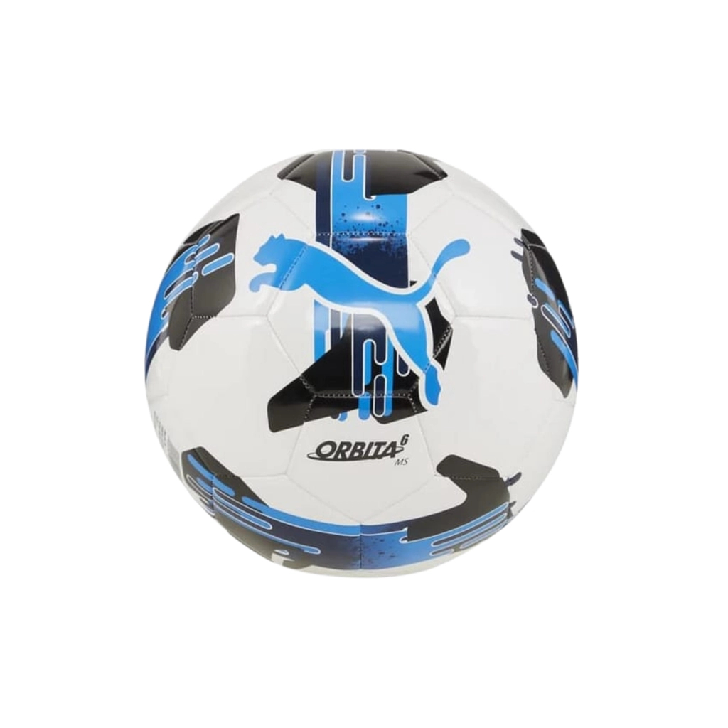 М'яч футбольний Puma Orbita 6 MS 084335-05 білий, синій 4 (4067981495955) - зображення 1