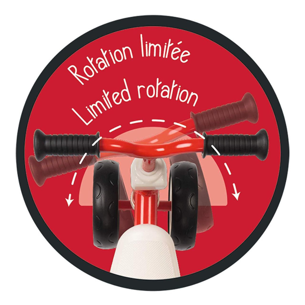 Біговел Smoby металевий, чотирьохколісний Червоний (721400) - зображення 4