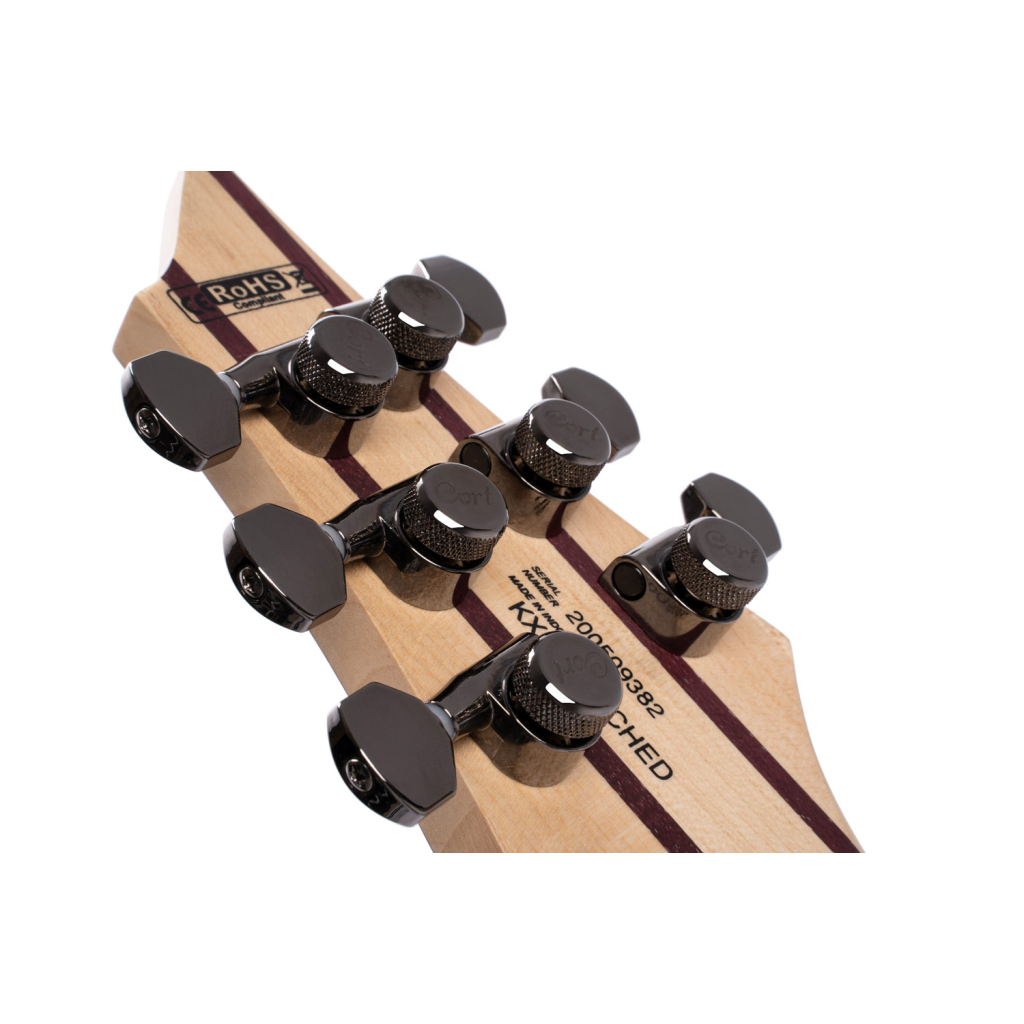Електрогітара Cort KX500 Etched Deep Violet - зображення 7