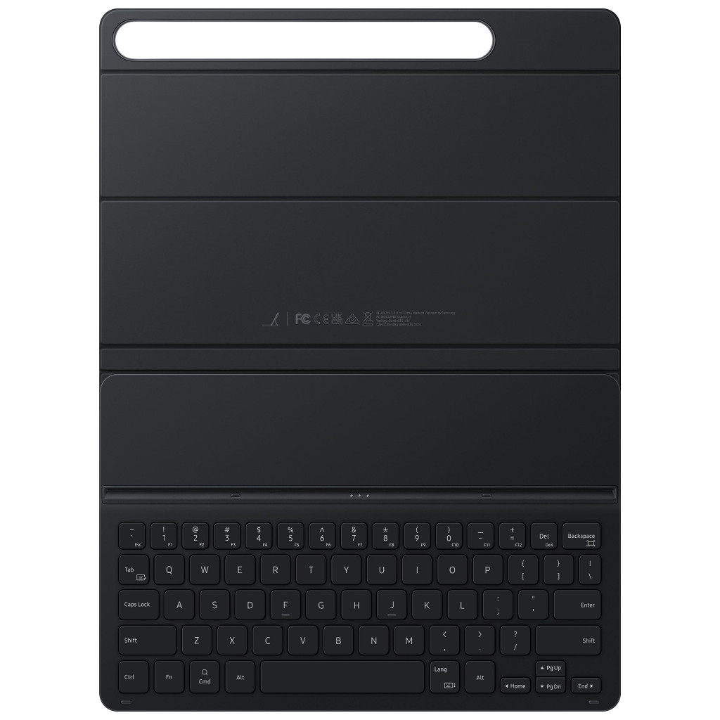 Чохол до планшета Samsung Samsung Tab S9 Book Cover Keyboard Slim Black (EF-DX710BBEGUA) - зображення 9