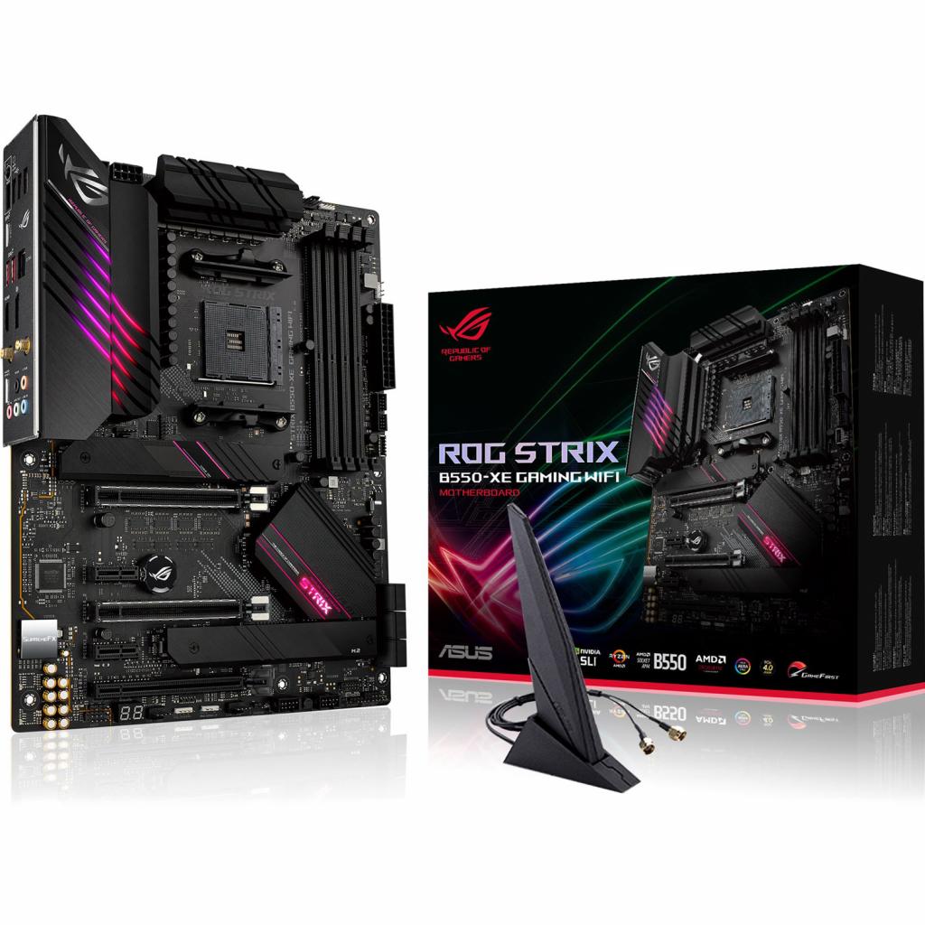 Материнська плата ASUS ROG STRIX B550-XE GAMING WIFI - зображення 1