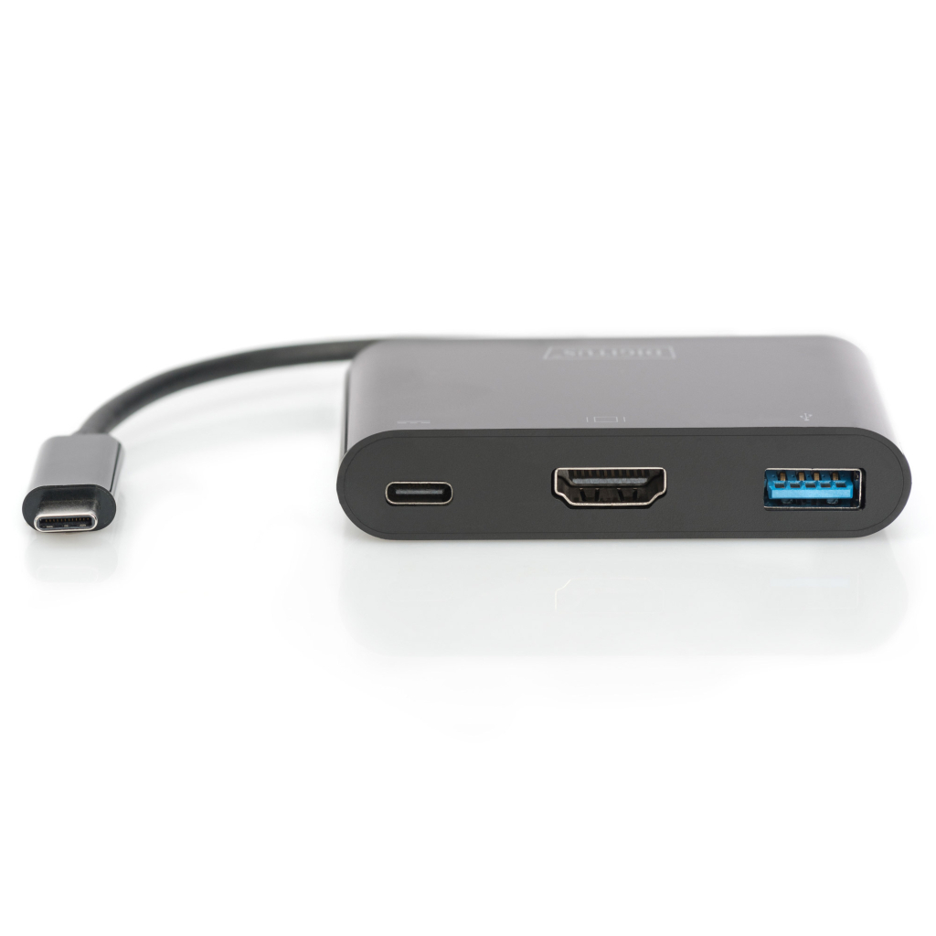 Перехідник USB-C to HDMA 2xUSB Digitus (DA-70855) - изображение 4