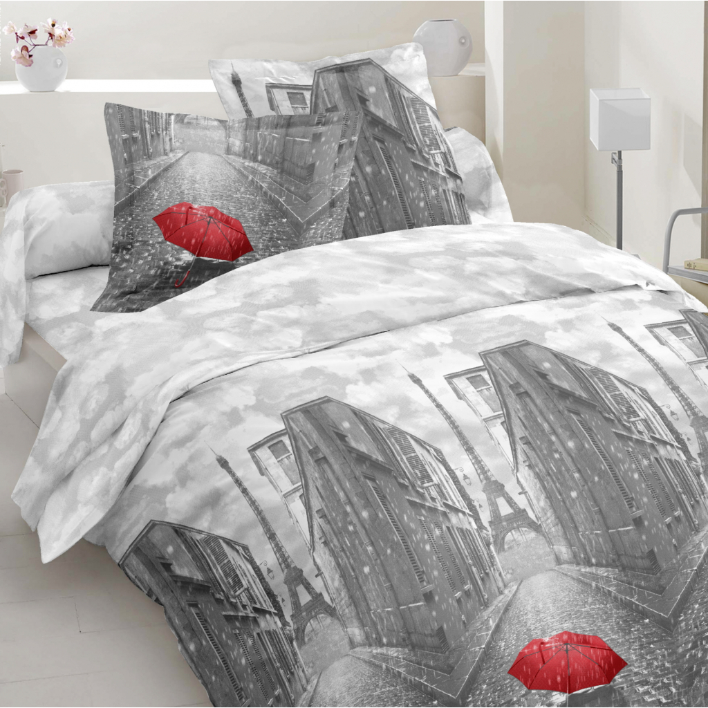 Постільна білизна MirSon Бязь Premium 17-0138 Pluie 200х220 (2200001644885) - зображення 1