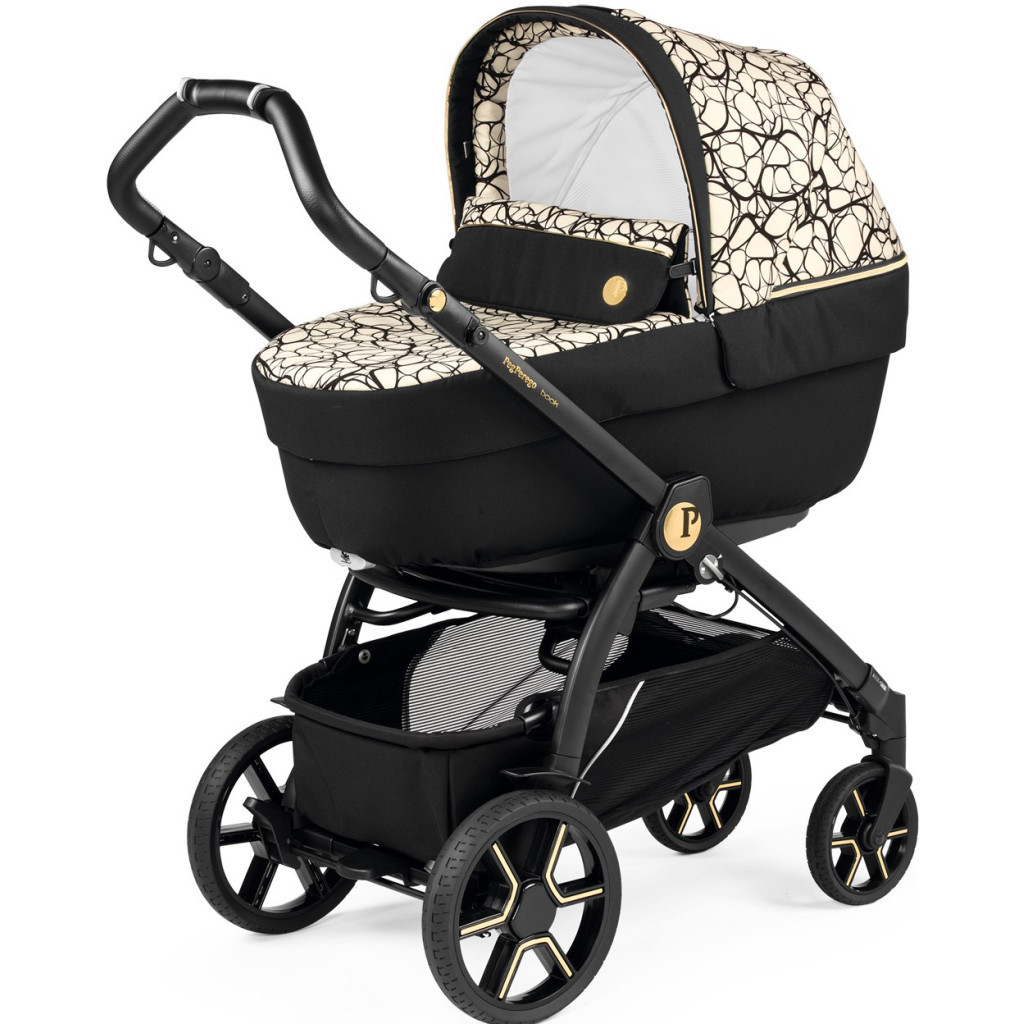 Коляска Peg-Perego 3 в 1 Book Grafic Gold Lounge Графічне золото (2000000130569) (PACK-BOOK31LG00002) - зображення 2