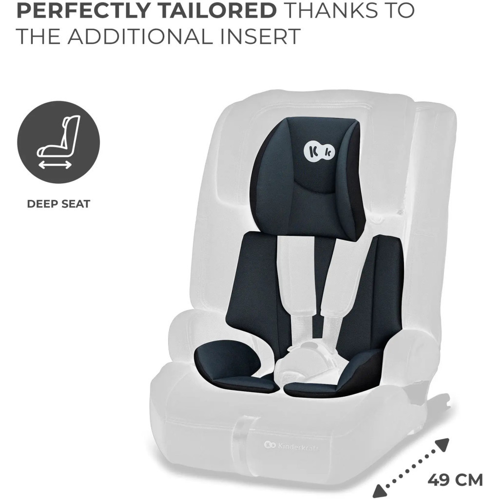 Автокрісло Kinderkraft Safety Fix 2 i-Size Black (KCSAFI02BLK0000) (5902533923083) - зображення 12