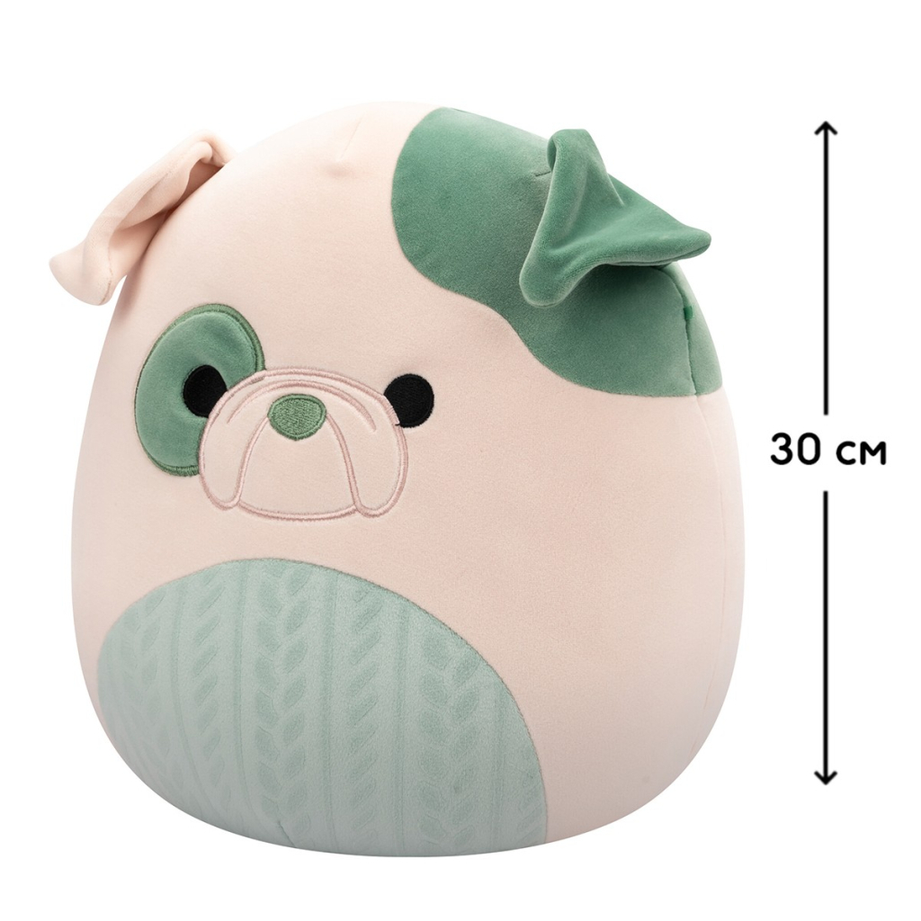 М'яка іграшка Squishmallows Бульдог Августін 30 см (SQCR06691) - зображення 2