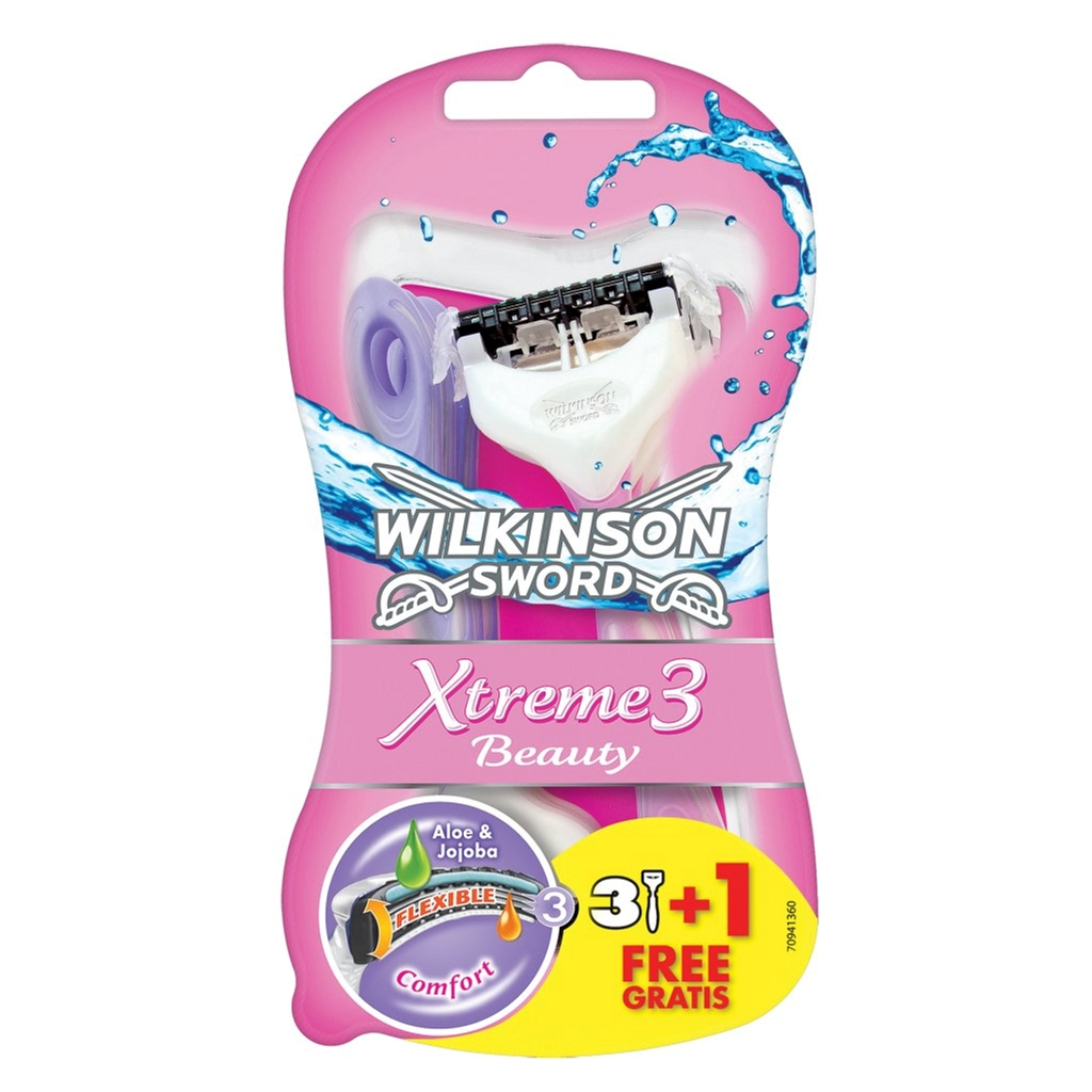 Бритва Wilkinson Sword Xtreme3 Beauty 4 шт. (4027800510412) - зображення 1