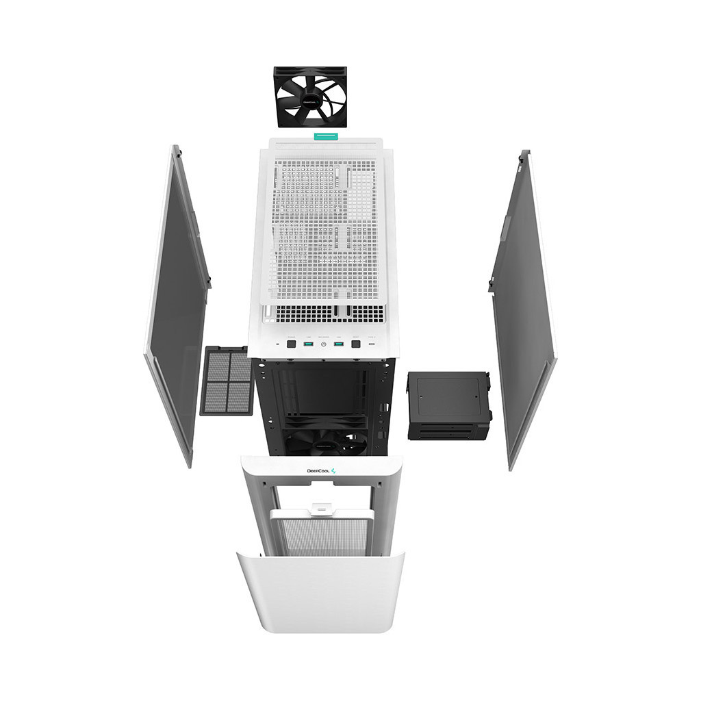 Корпус Deepcool CK500 White (R-CK500-WHNNE2-G-1) - зображення 11