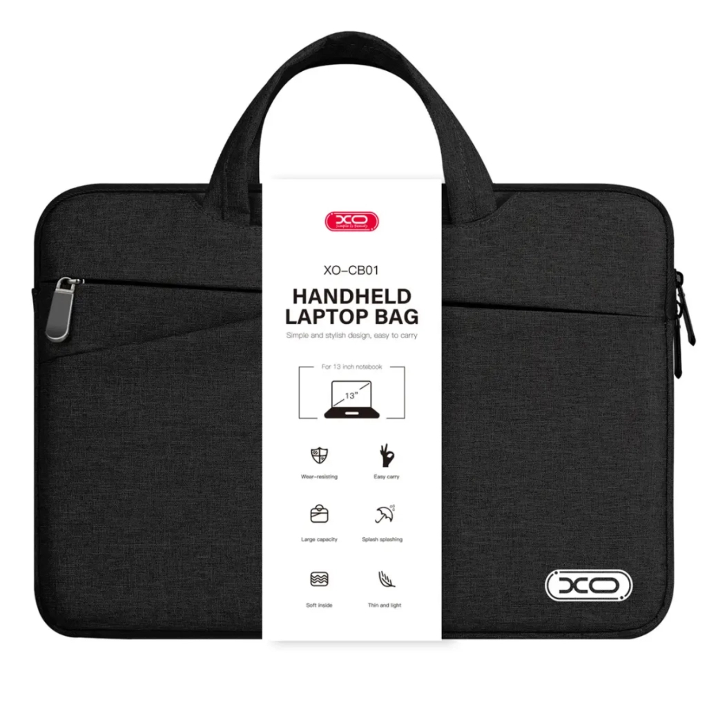 Сумка для ноутбука XO 13" CB01 black (CB01-13.black) - зображення 1