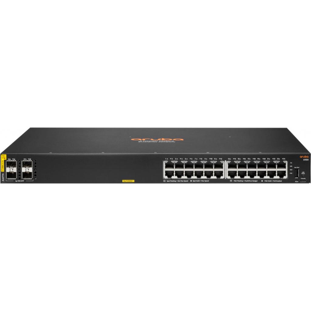 Комутатор мережевий HP CX 6100-24GPOE-4SFP+ (JL677A) - зображення 1
