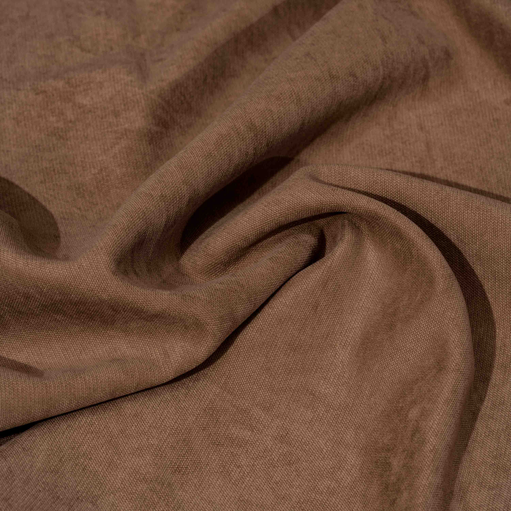 Штора Ardesto мікровелюр 100% поліестер, 150х270 см шоколад (ART1010CH) - изображение 5