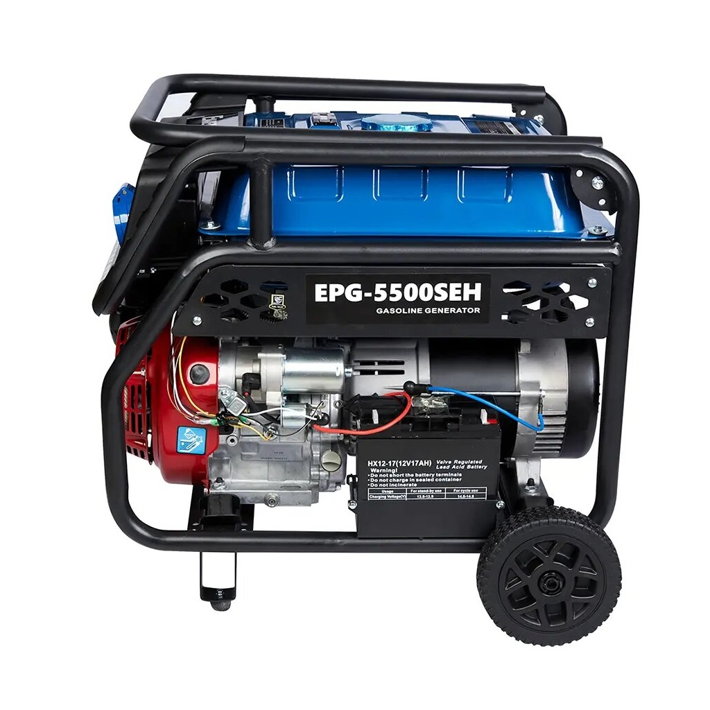 Генератор Enersol 5.5kW, двиг. Honda GX-390 (EPG-5500SEH) - зображення 4