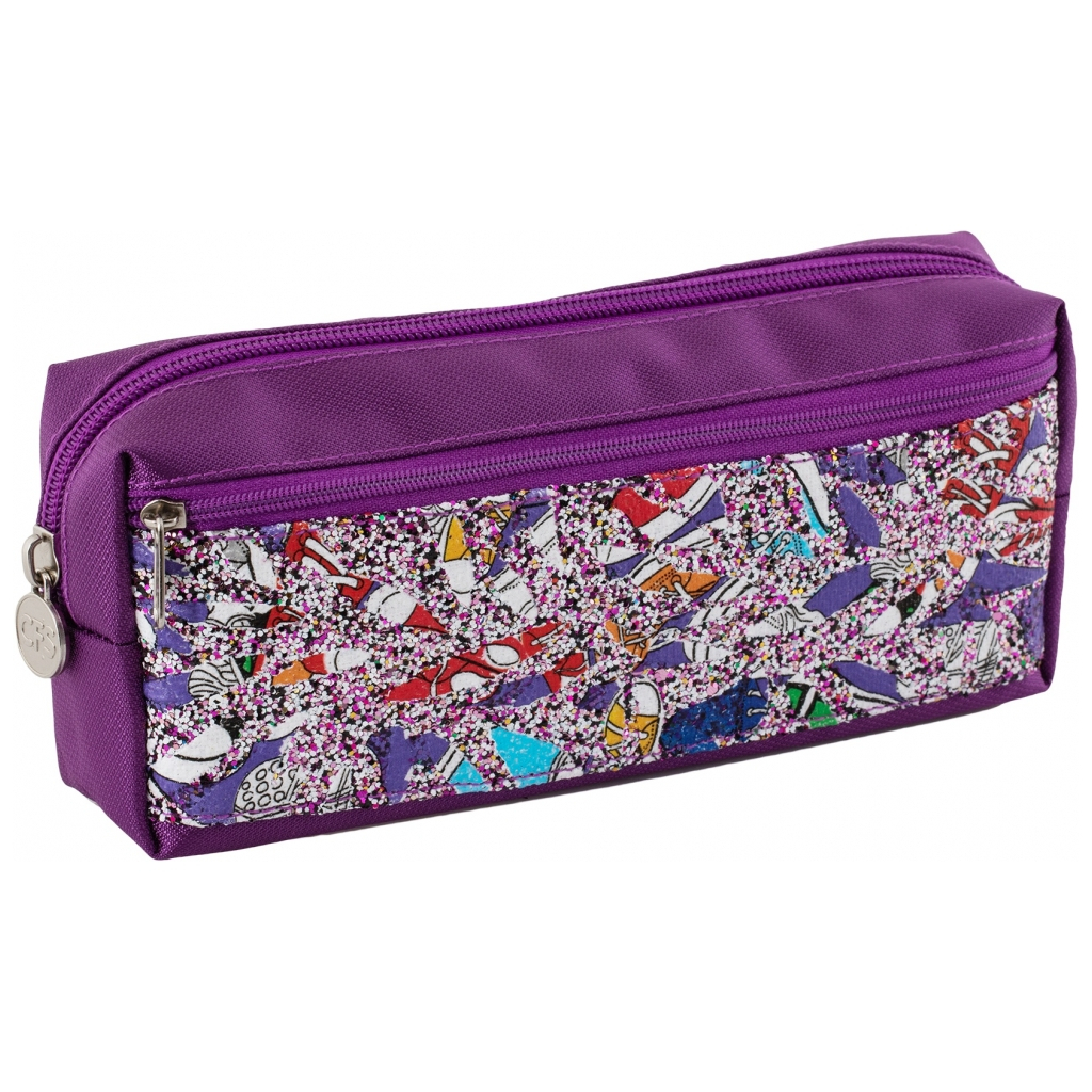 Пенал Cool For School м'який з блискітками прямокутний (CF86678-01) - зображення 1