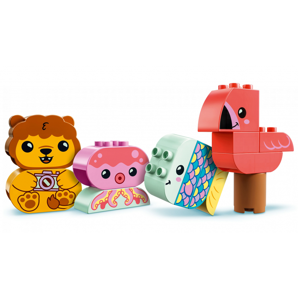 Конструктор LEGO DUPLO My First Веселе купання: Плаваючий острів з тваринами (10966) - зображення 5