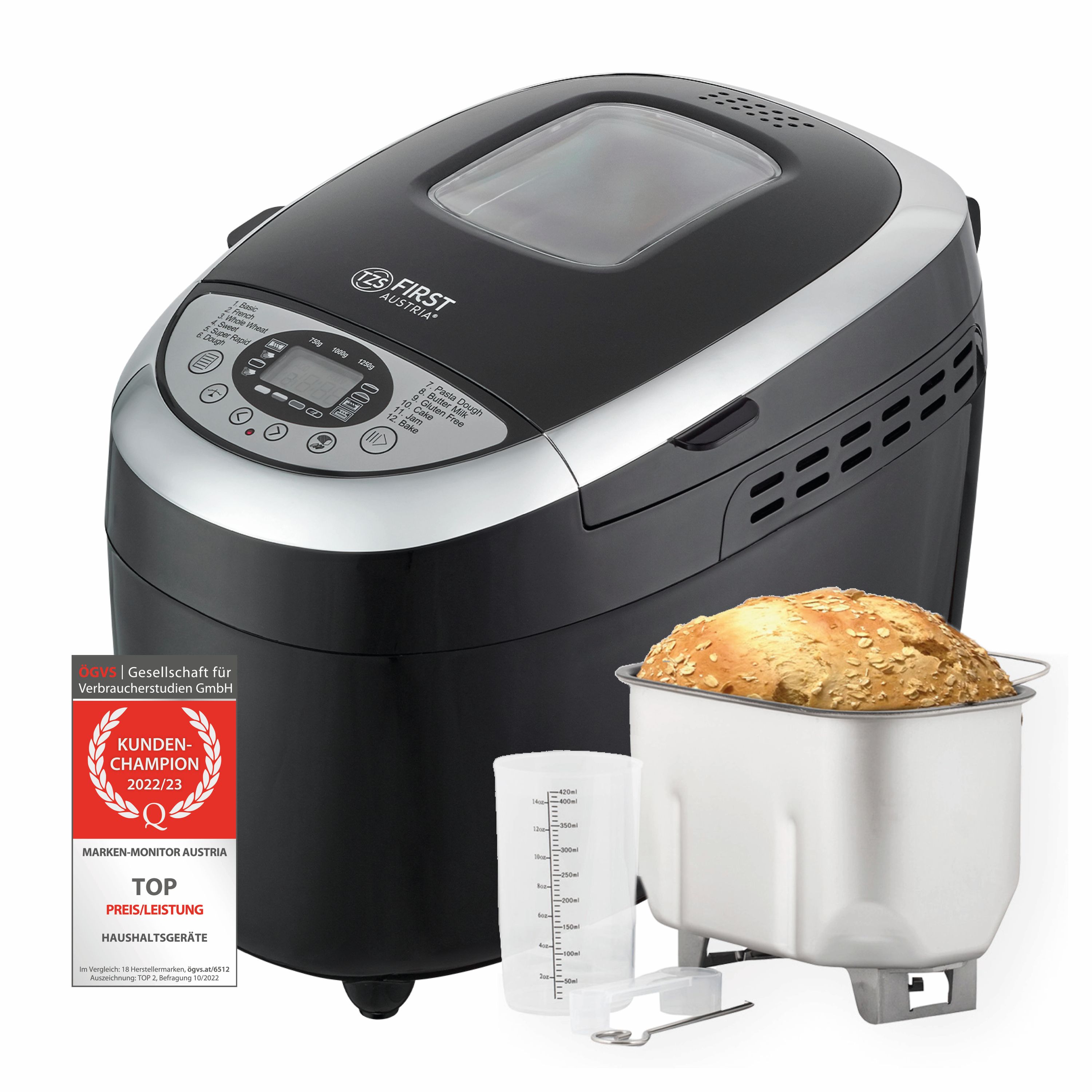 Хлібопіч First FA-5152-3-BA - изображение 3