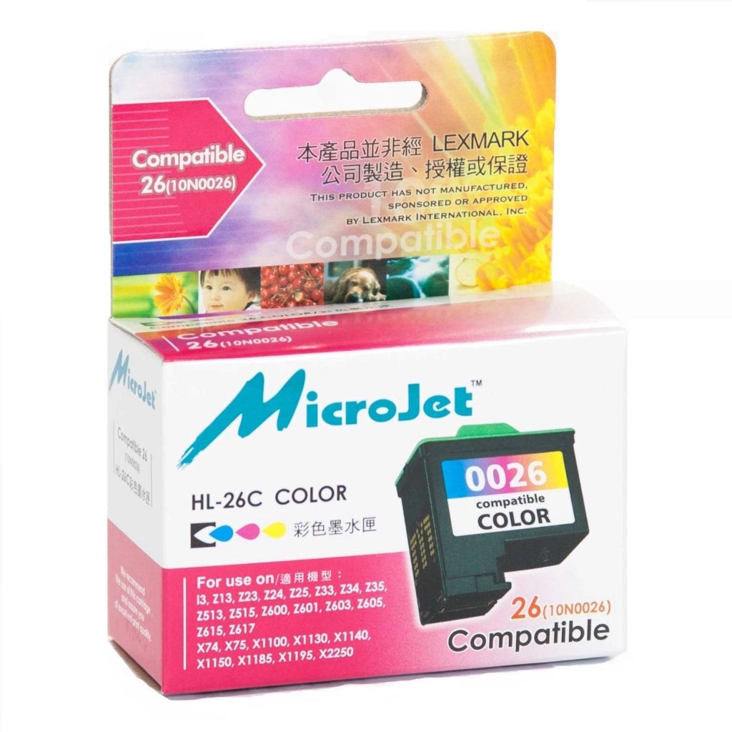 Картридж Microjet LEXMARK Z13/23/33 Col (10N0026) (HL-26C) - зображення 1