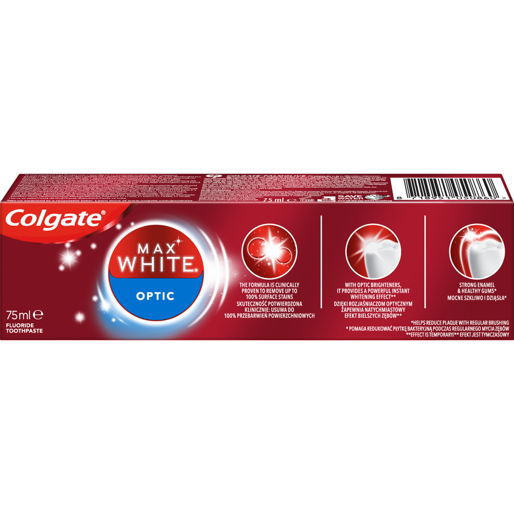 Зубна паста Colgate Max White One 75 мл (8718951050860) - зображення 5