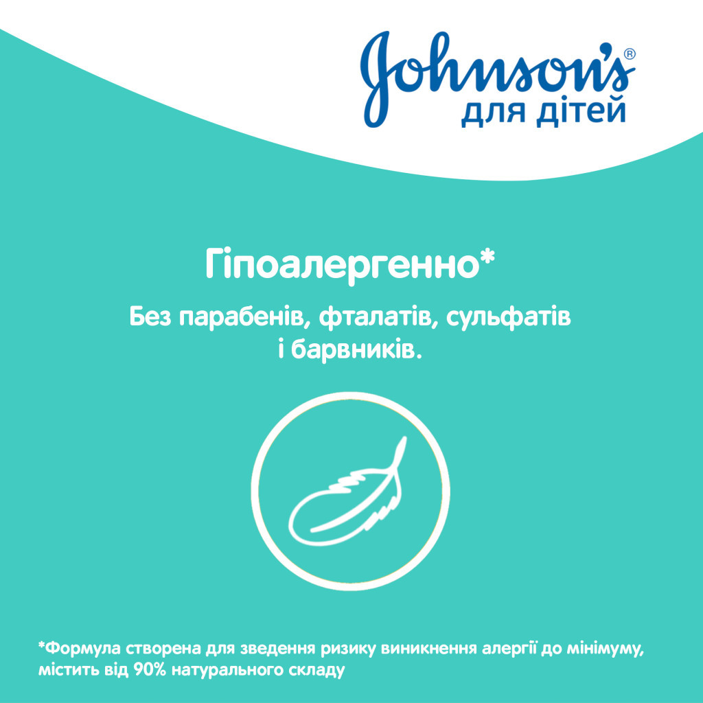 Дитяче молочко Johnson’s baby Ніжність бавовни 300 мл (3574661428093) - изображение 6