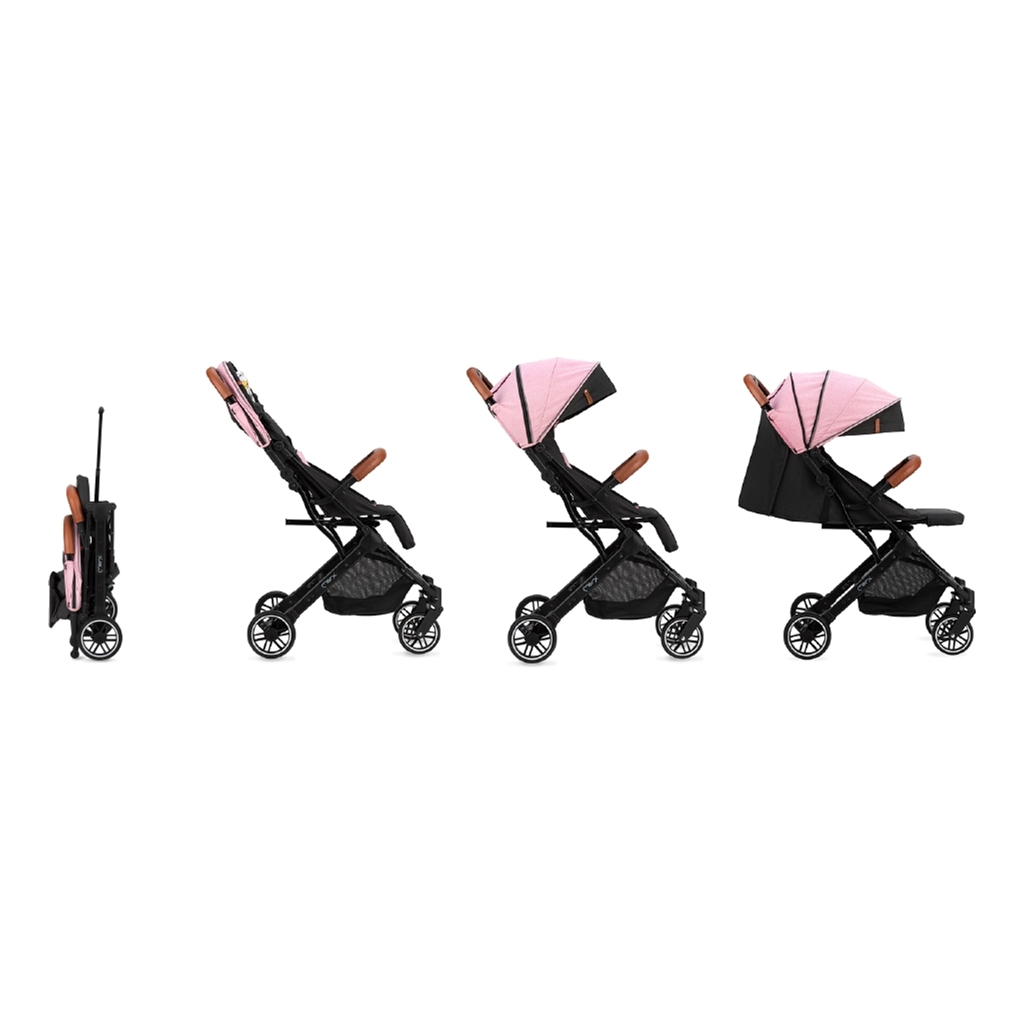 Коляска MoMi Estelle Love Black-Pink (WOSP00004) - зображення 3