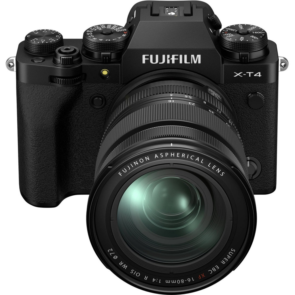 Цифровий фотоапарат Fujifilm X-T4 + XF 16-80 F4 Kit Black (16651277) - зображення 10