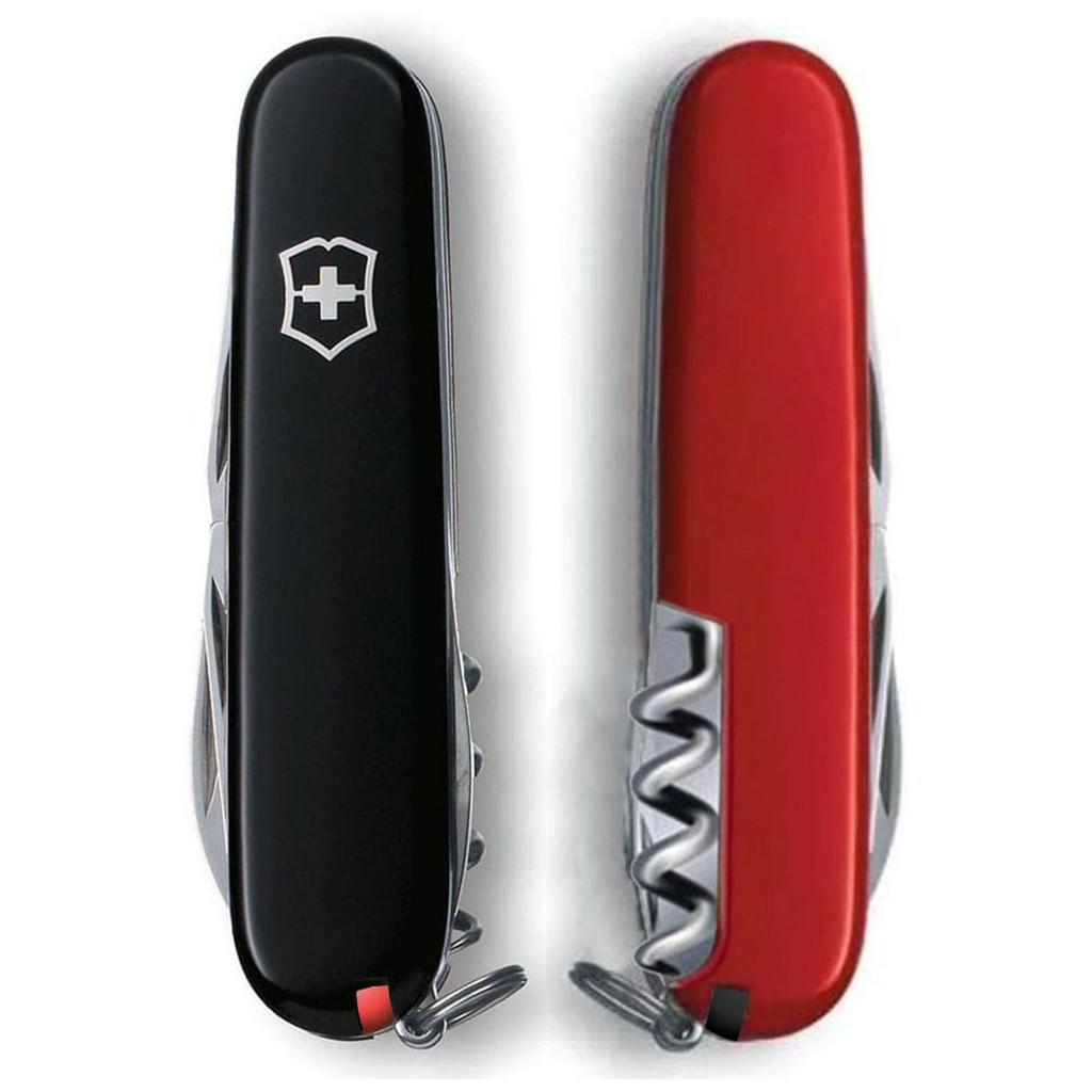 Ніж Victorinox Spartan Ukraine 91 мм Чорно-червоний (1.3603.3.1) - зображення 6