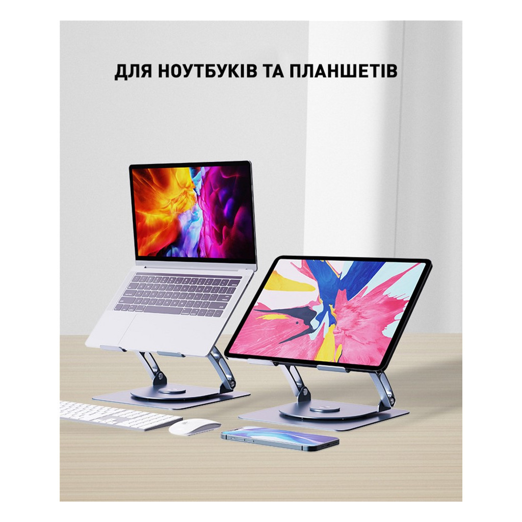 Підставка до ноутбука DYXON FIX COOLING 3 Silver (DXNLSFC3S) - зображення 9