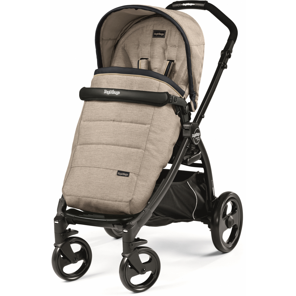 Коляска Peg-Perego 3 в 1 Book Plus Luxe Beige-blue (PACK01-00000000003) - зображення 1
