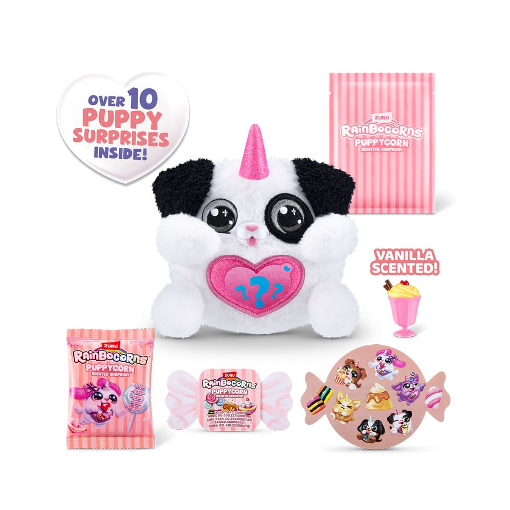 М'яка іграшка Rainbocorns сюрприз D серія Puppycorn Scent Surprise (9298D) - зображення 4