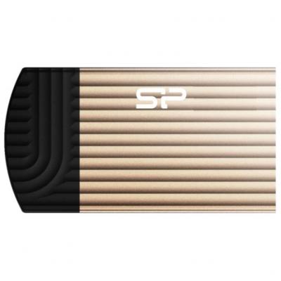USB флеш накопичувач Silicon Power 8GB Touch T20 Champagne USB 2.0 (SP008GBUF2T20V1C) - зображення 1