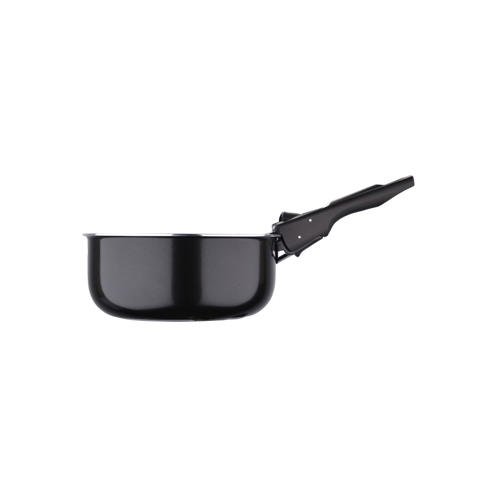 Ківш Bergner Click & cook black, набір зі знімною ручкою 16/18/20 см, 4 предмети (BG-31602-BK) - зображення 5